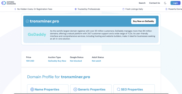 Tronxminer.pro