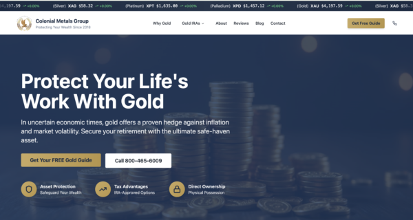 Colonialmetalsgroup.com