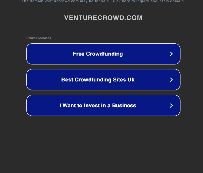 VentureCrowd.com