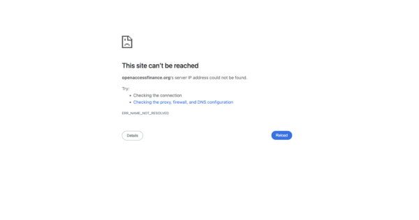 OpenAccessFinance.org