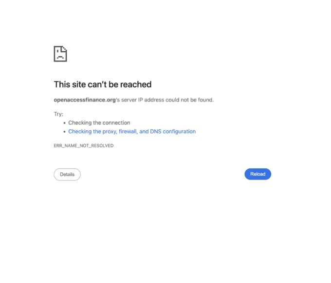 OpenAccessFinance.org